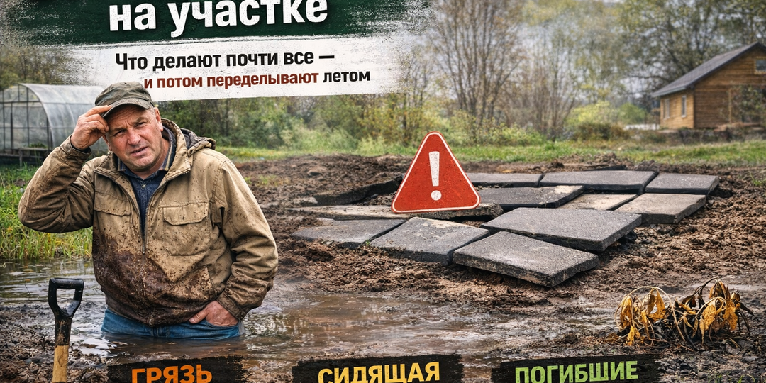 Весенние ошибки на участке: что делают почти все — и потом переделывают летом