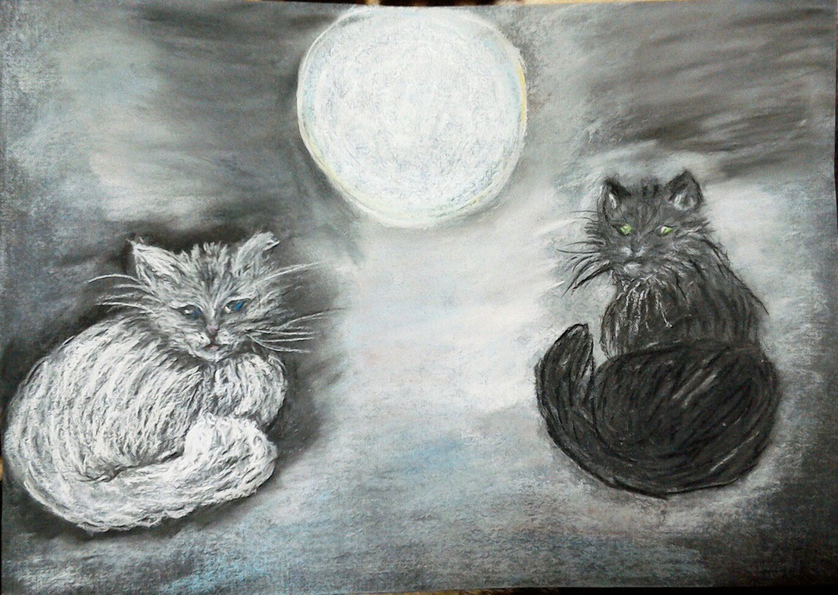 тоже один из первых рисунков 