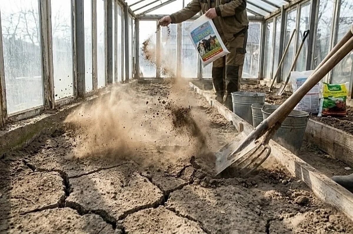    Садоводам Башкирии рассказали, как восстановить плодородие почвы в теплице