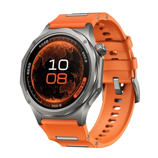 Часы оснащены 1,5-дюймовым AMOLED-экраном с разрешением 466x466 пикселей