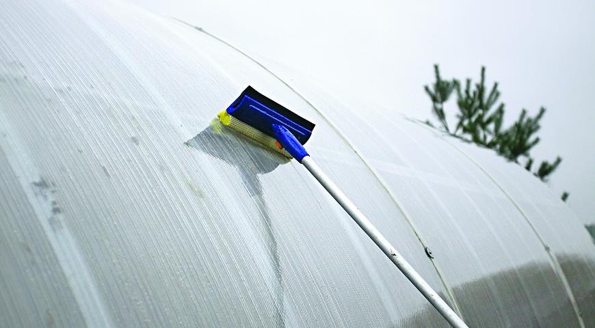 Поликарбонатная теплица: чем обработать весной