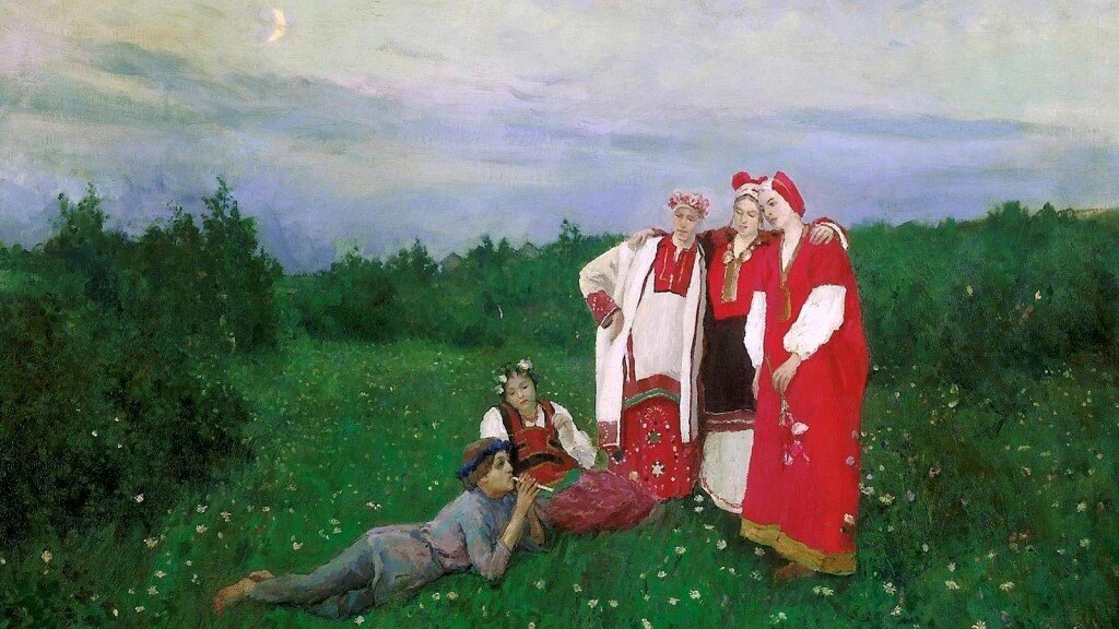 Константин Коровин. Северная идиллия. 1892