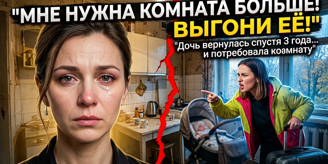 — Анька взрослая баба, пусть квартиру снимает, мне комната нужнее! — заявила дочь, не видевшая родителей три года
