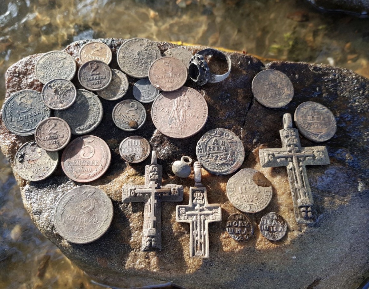 А самое главное посмотрите, какой изумительный сохран из воды!