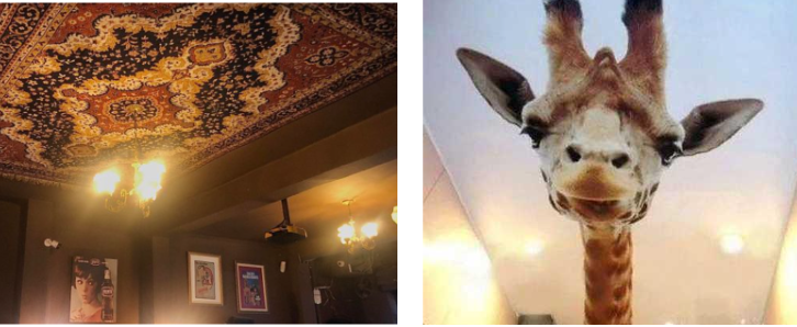 Самые нелепые потолки (смешная подборка)