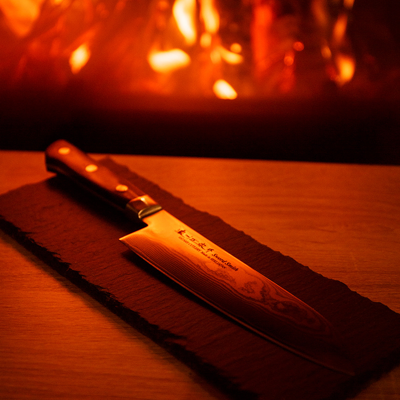 Японский нож  Suncraft. 