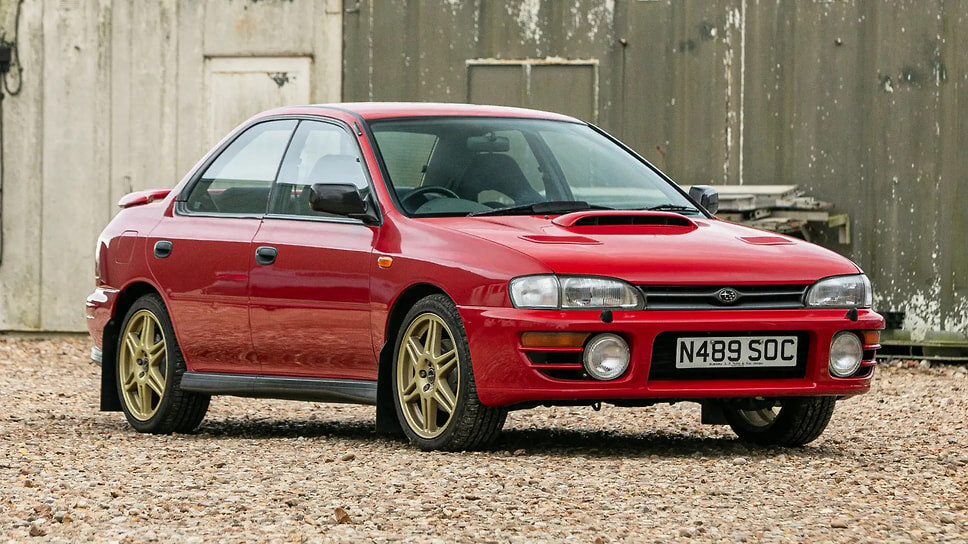Subaru Impreza.📷Фото: Iconic Auctioneers