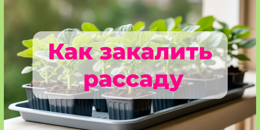 Как закалить рассаду перед высадкой: пошаговый план от первых минут до ночёвки на улице