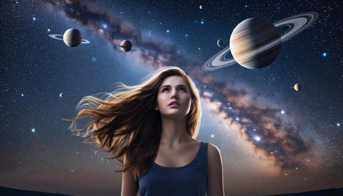 Астрология. Иллюстрация сгенерирована нейросетью