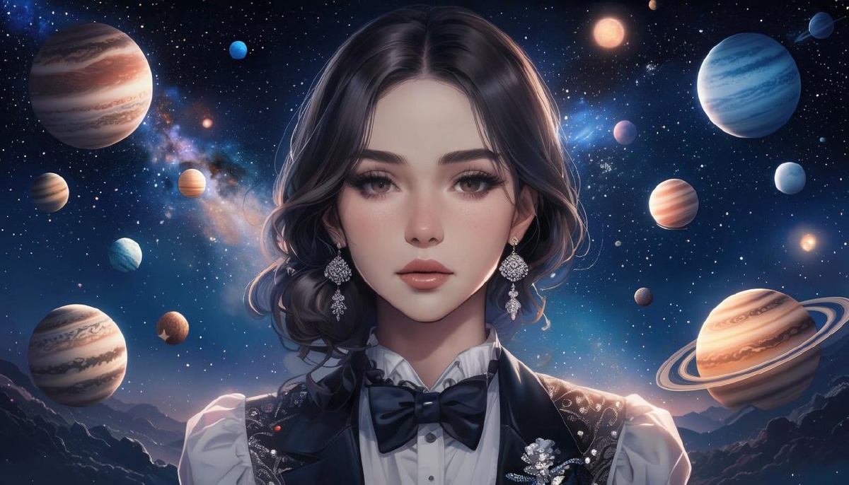 Астрология. Иллюстрация сгенерирована нейросетью 