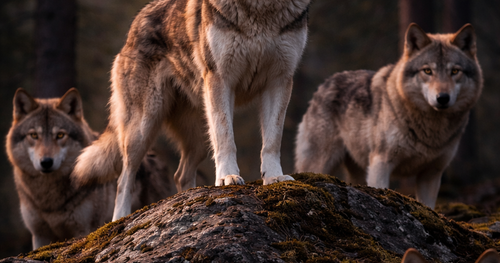 Собака и волк - близкие родственники, но один лает, а другой нет: почему так