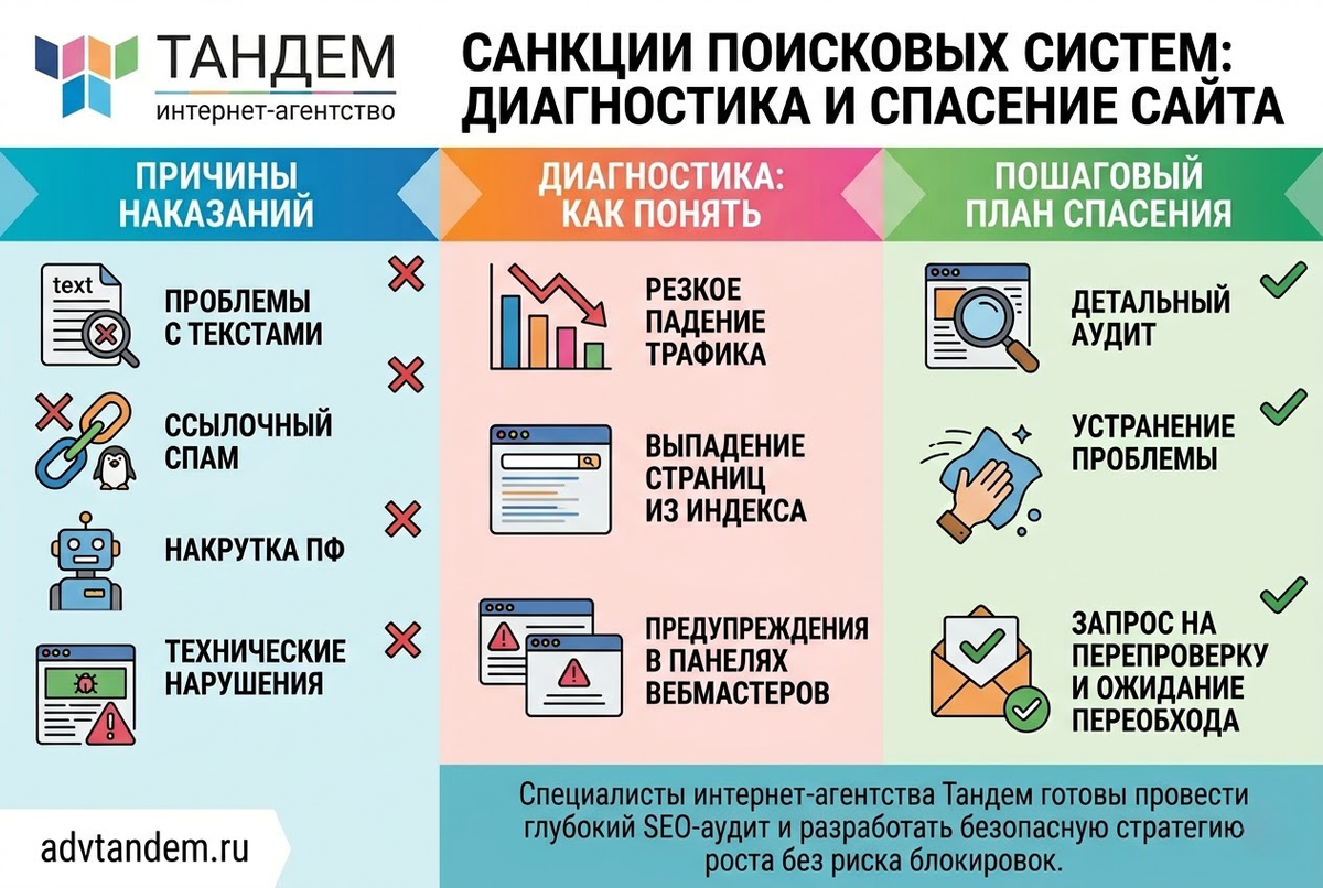 Санкции поисковых систем