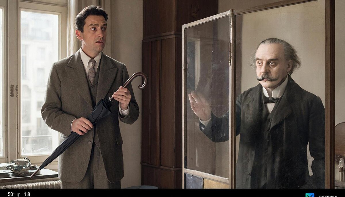 Человек проснулся после гипноза, взял чужой зонтик и вышел проветриться. На вопрос «зачем?» искренне ответил: «дышал воздухом». Фрейд, наблюдавший за этим, впервые задумался о механизме, который позже назовут рационализацией.