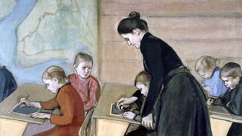     Магнус Энкель. Начальная школа. 1899