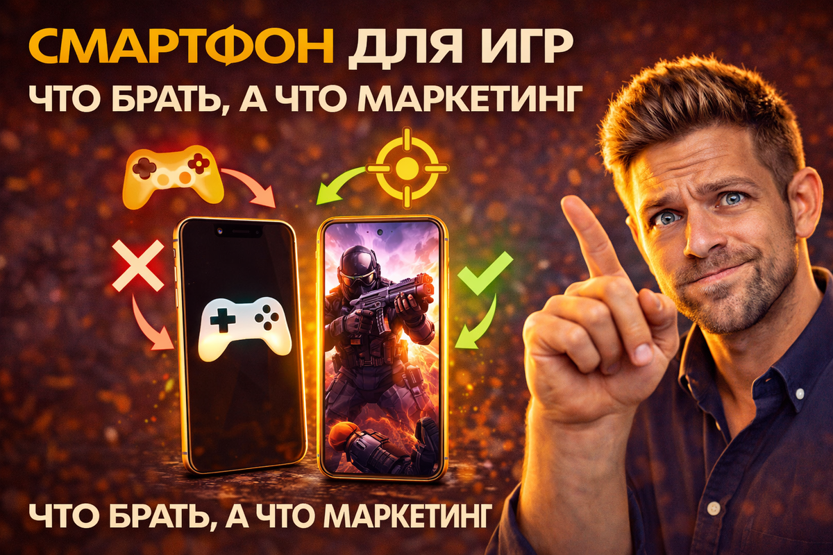 Игровой смартфон на экране: яркая графика, плавный геймплей и мощная начинка. Как отличить настоящий геймерский девайс от маркетингового трюка в мире мобильных игр?