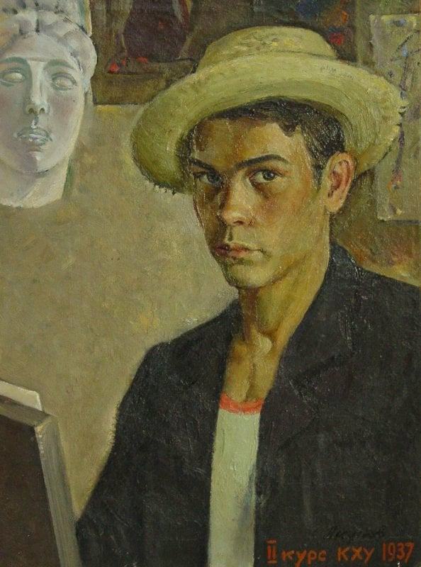 Х.А.Якупов. Автопортрет. 1937. 