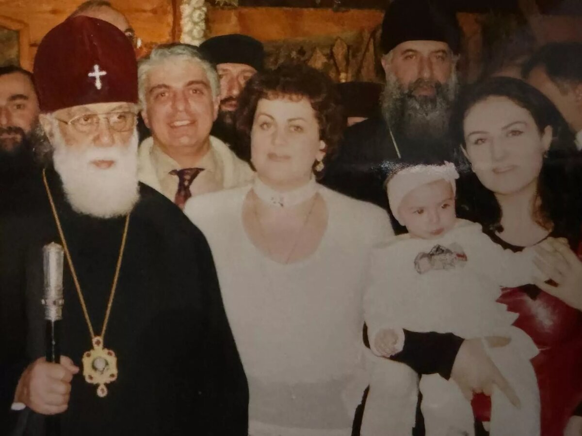 Семейный архив Мамуки Пипия - встречи с Патриархом