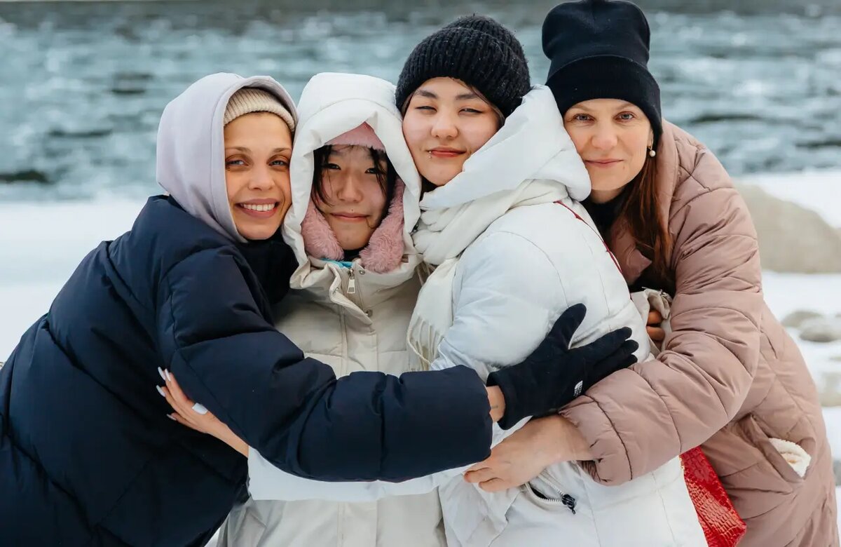 Алтай. Зимняя смена для детей-сирот.