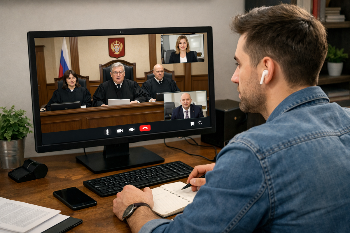 Судебное заседание онлайн