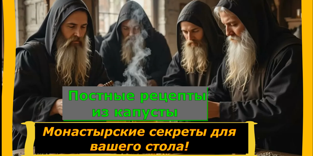 Постные Рецепты из капусты: Монастырские секреты для вашего стола!