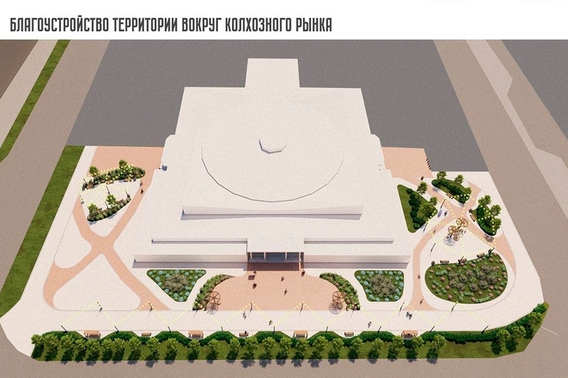 Георгий Филимонов заявил о реконструкции территории у Колхозного рынка в Череповце