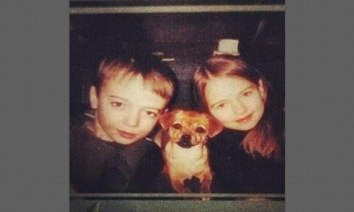 Детское фото с братом