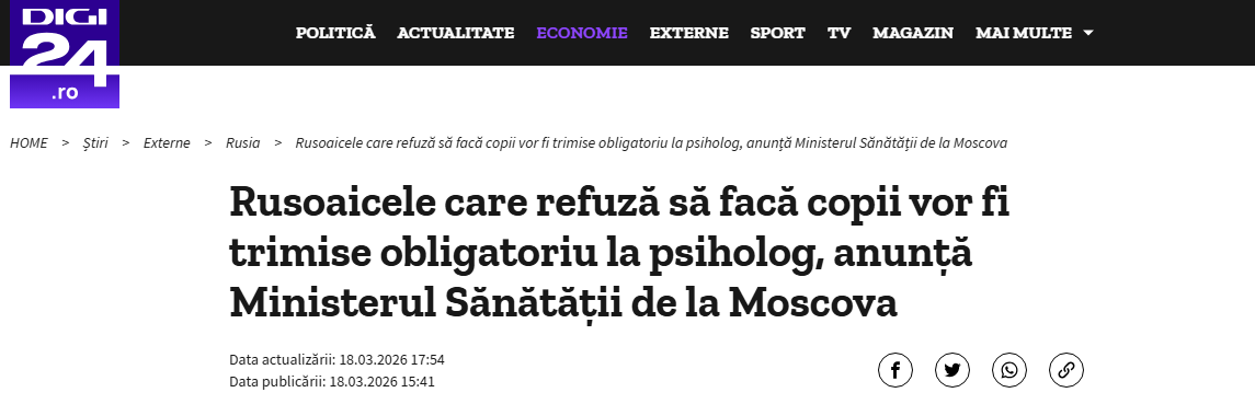 Российских женщин, отказывающихся от рождения детей, будут направлять к психологу, сообщило Министерство здравоохранения Москвы