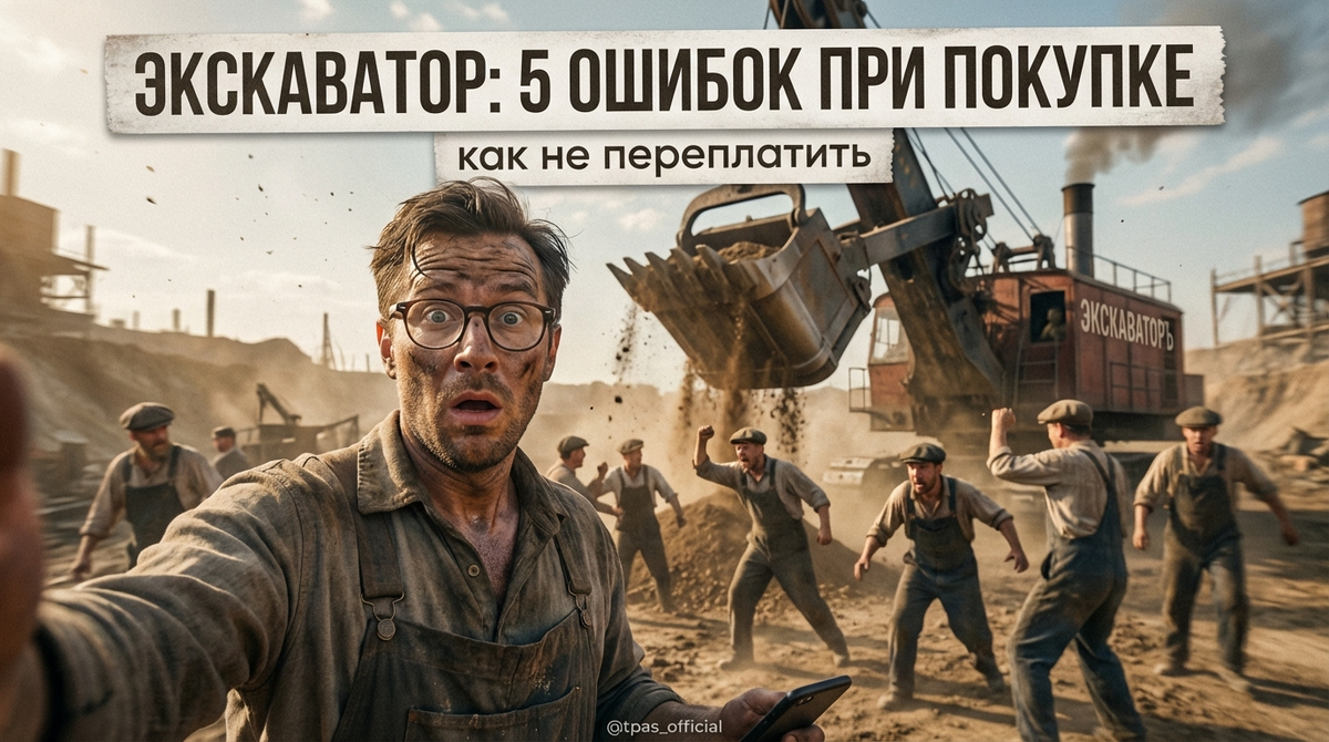    5 распространённых ошибок при покупке экскаватора admin