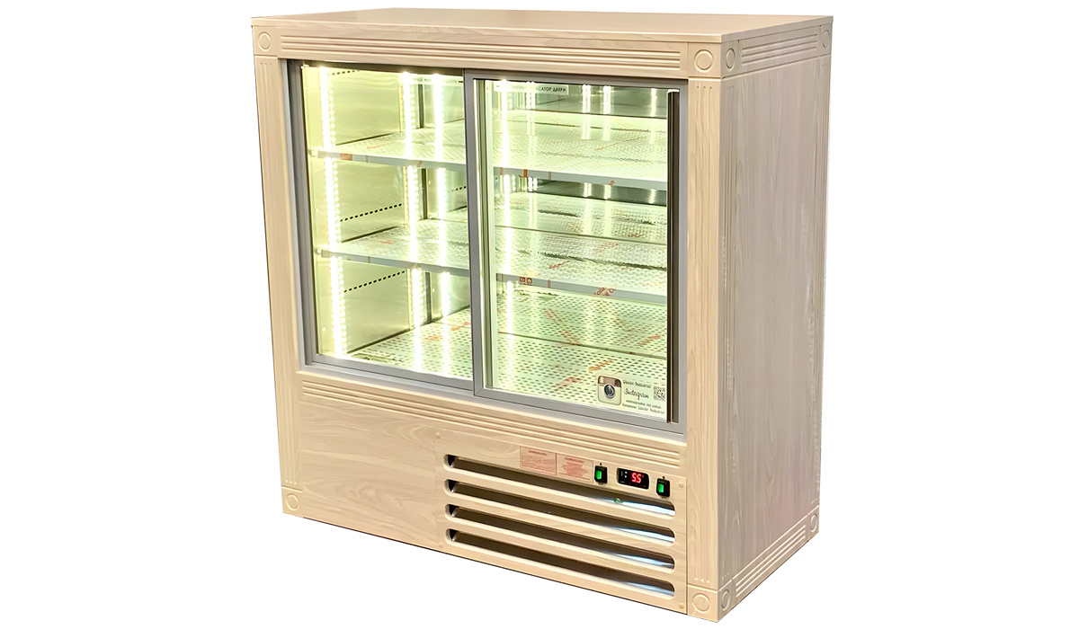 Витрина кондитерская GLACIER Регина 1,0 h-1,25