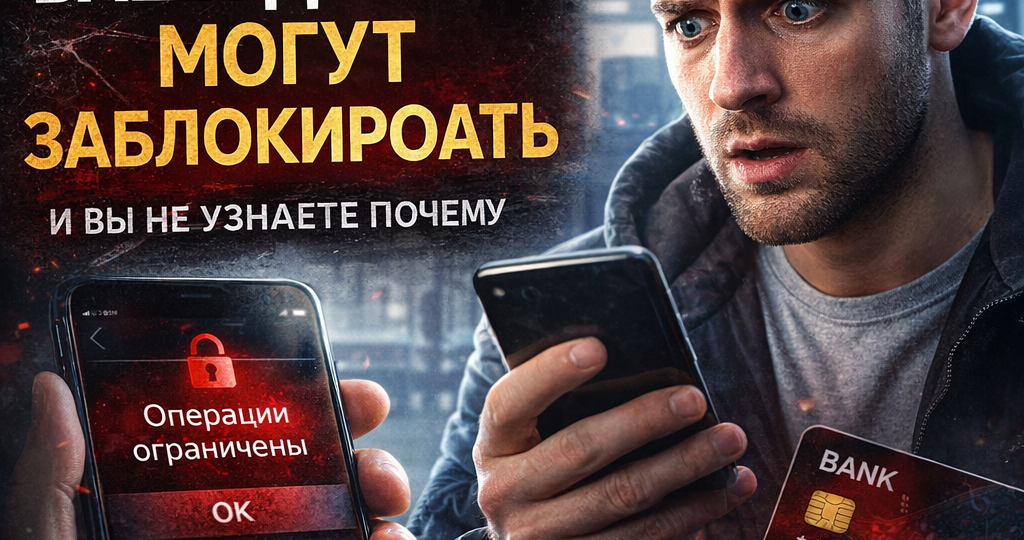 Ваши деньги на карте могут заморозиться в любой момент — и вы не узнаете почему