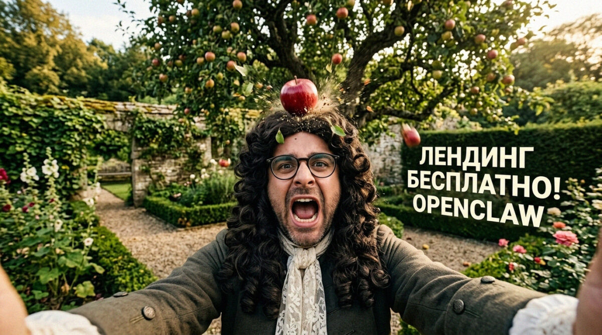    Пример работы автономного агента OpenClaw при создании сайта Артур Хорошев