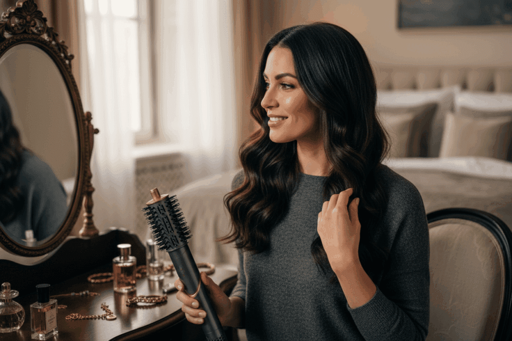    Дизайн стайлера TELZEN: какой цвет — розовый, серый или синий — выглядит дороже и стильнее? TELZEN