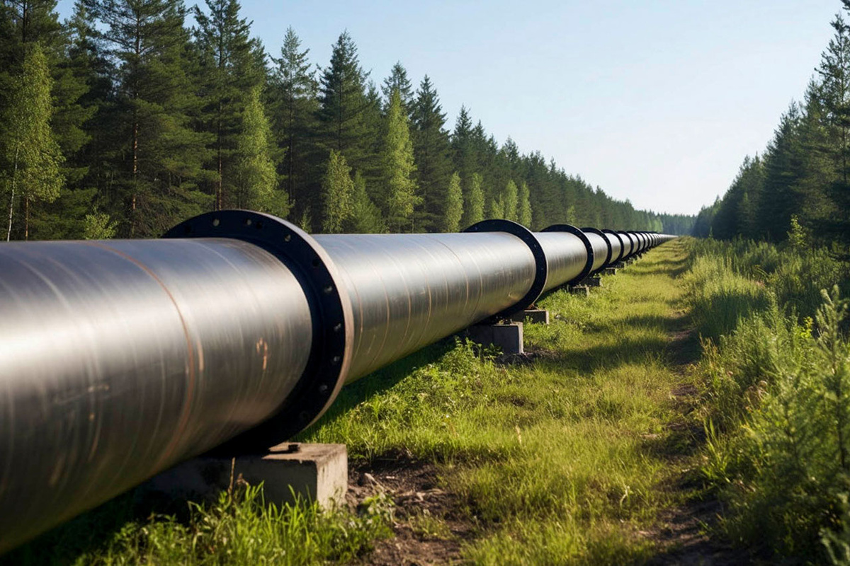 Нефть может быть транспортирована по нефтепроводу «Адрия».  Фото: Изображение сгенерировано с помощью ИИ / Маргарита Неклюдова