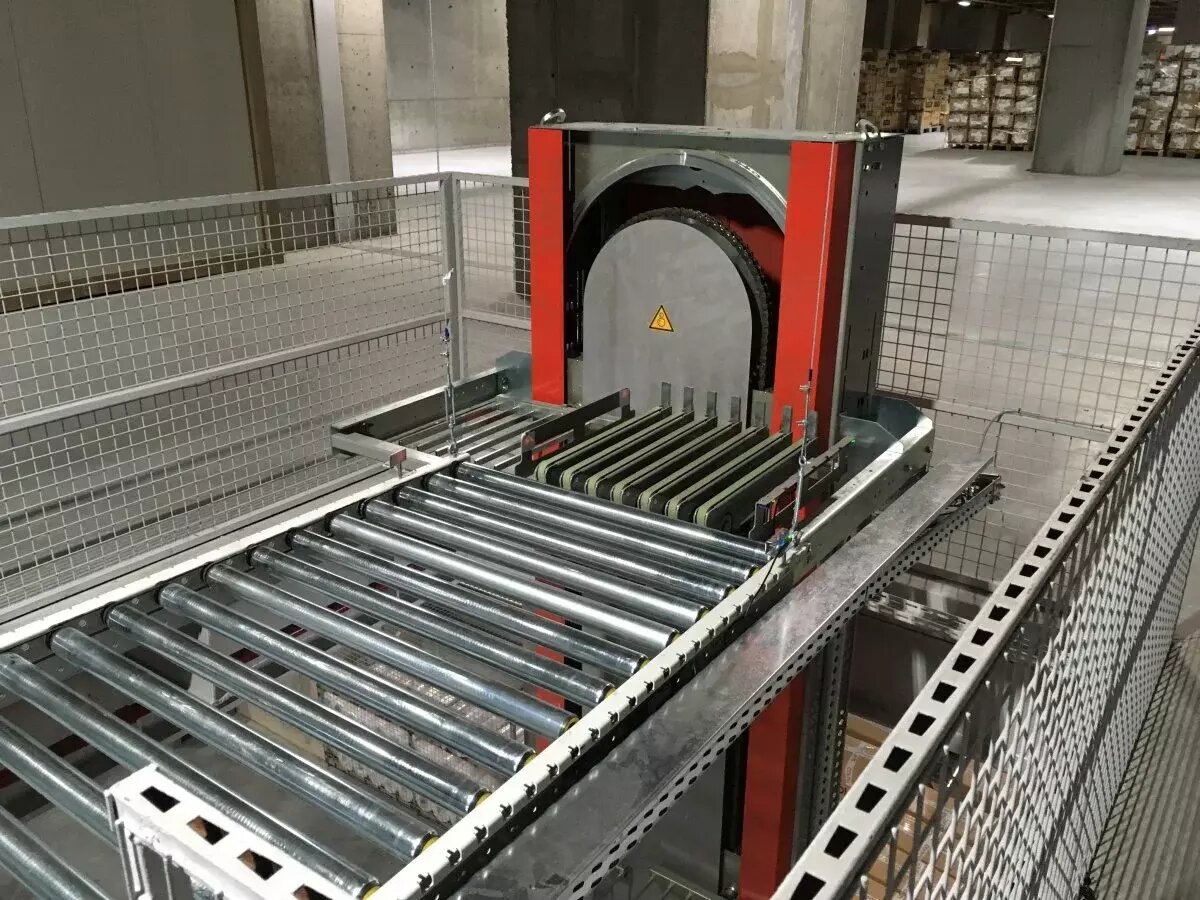 Вариант исполнения карусельного подъемника для склада НТЛС