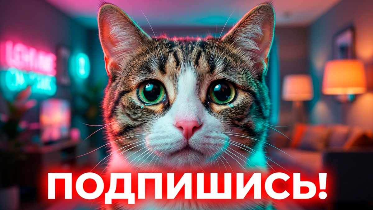 Не расстраивайте Кота Матроскина, подпишитесь на канал "Матроскин о кошках".