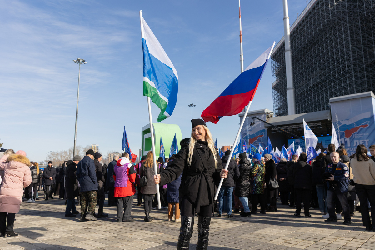 Спустя 12 лет Крым стал символом национального суверенитета.  Фото: Фото: ФедералПресс / Иван Кабанов