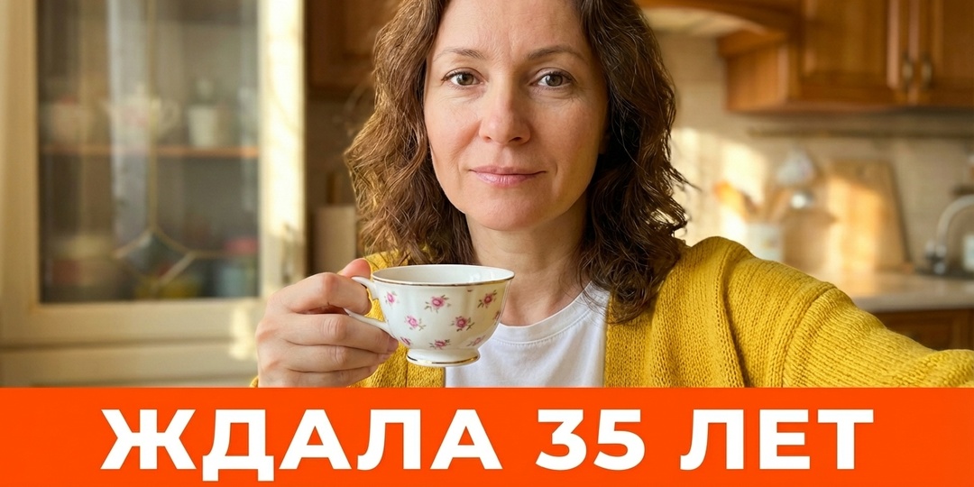 Мама достала сервиз из серванта. Я ждала этого тридцать пять лет