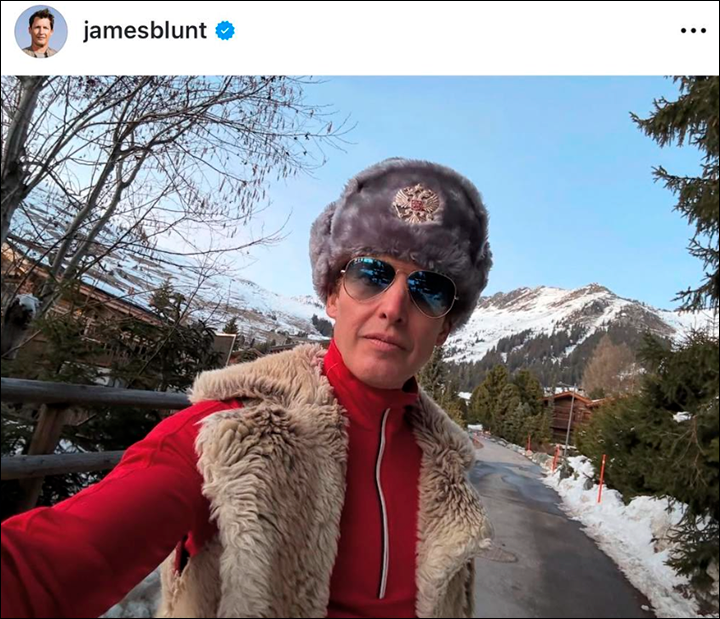    Джеймс Блант - настоящий офицер и в Югославии отказался идти в бой против русских. Фото: соцсети