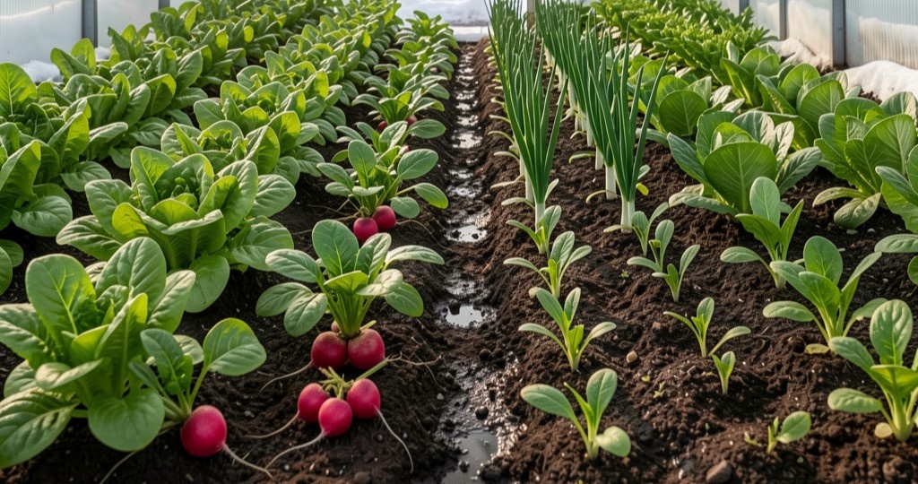 Что сажать в теплице в марте: топ-5 культур