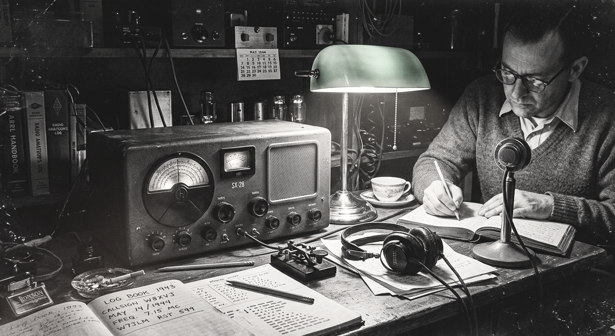 Примерно из такой радиорубки, был передан последний сигнал: «Я умираю...