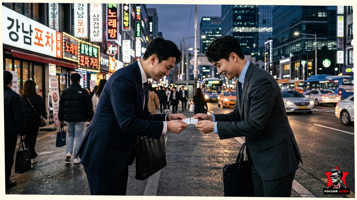 Обмен визитками