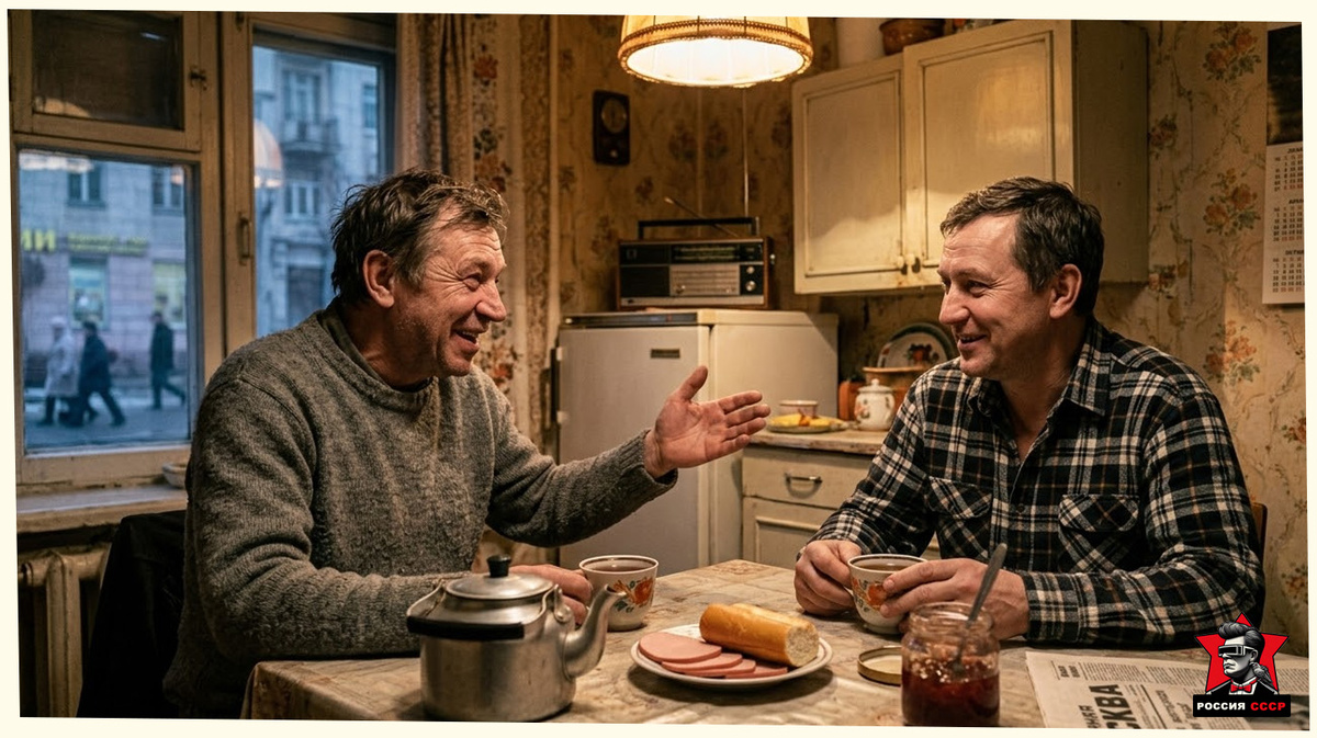 Русские за чаем