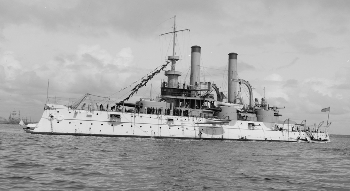 Броненосец ВВ-4 "Айова", 1903 год