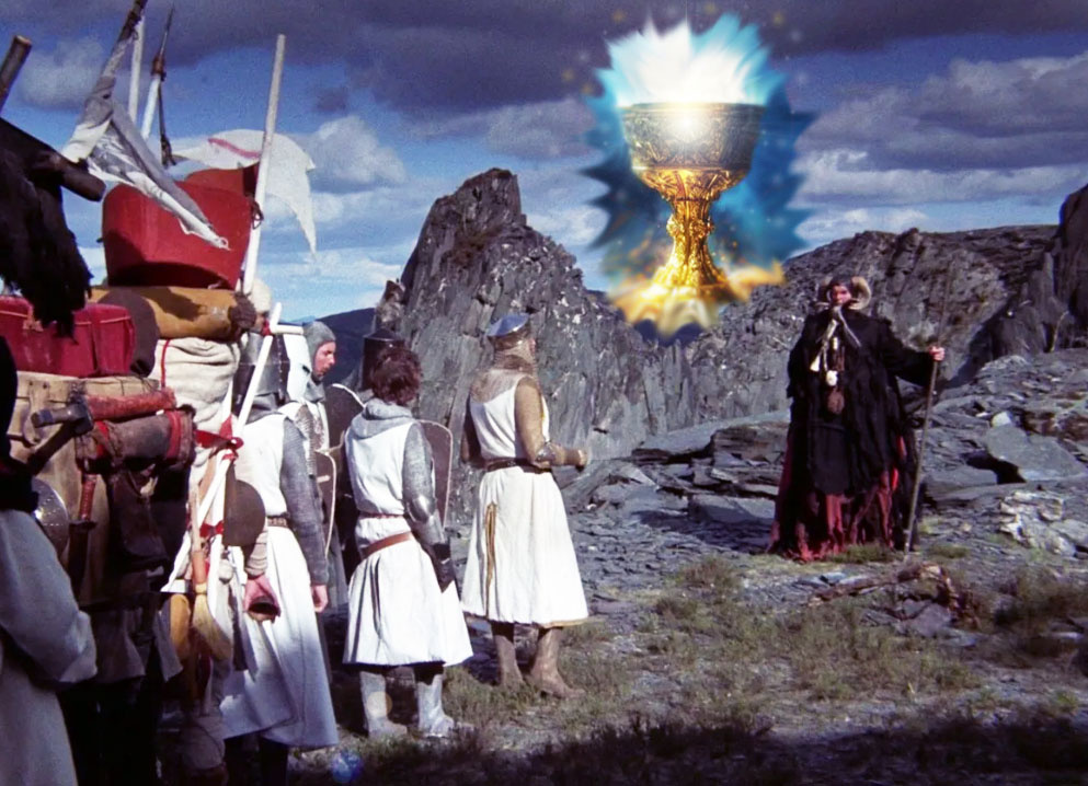 В поисках Священного Грааля.