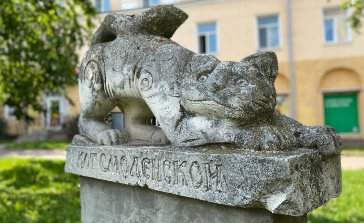 "Кот Смоленской". Источник фото: https://sn-gazeta.ru/politics/mezhdu-smolenskom-i-moskovskim-rayonom-minska-budet-podpisan-ryad-soglasheniy/