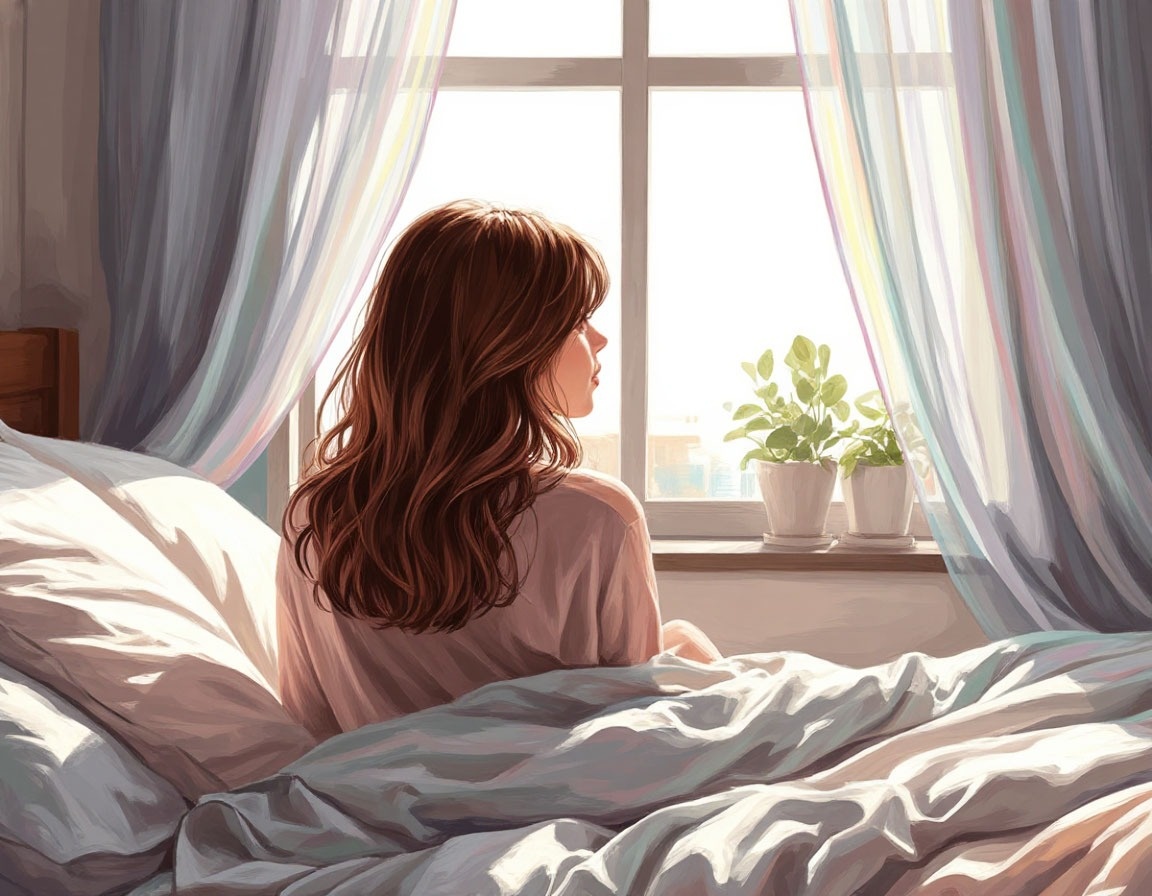 Каждое утро она просыпалась не сразу — давала себе несколько мгновений, чтобы задержаться на границе сна и яви.