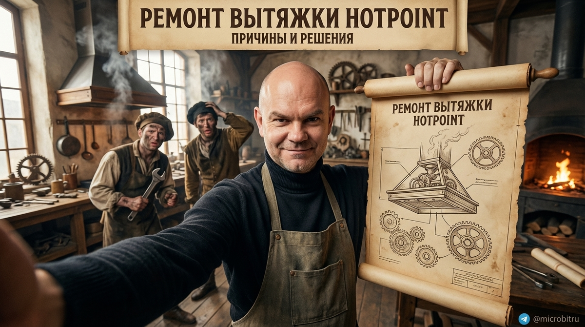    Разбираемся в причинах неисправностей экстрактора Hotpoint BI H Hood. as7