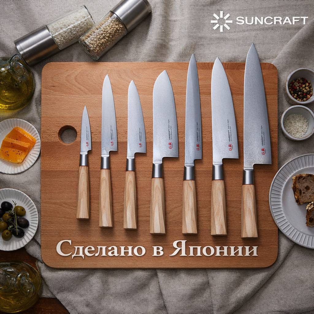 Suncraft Японские ножи.