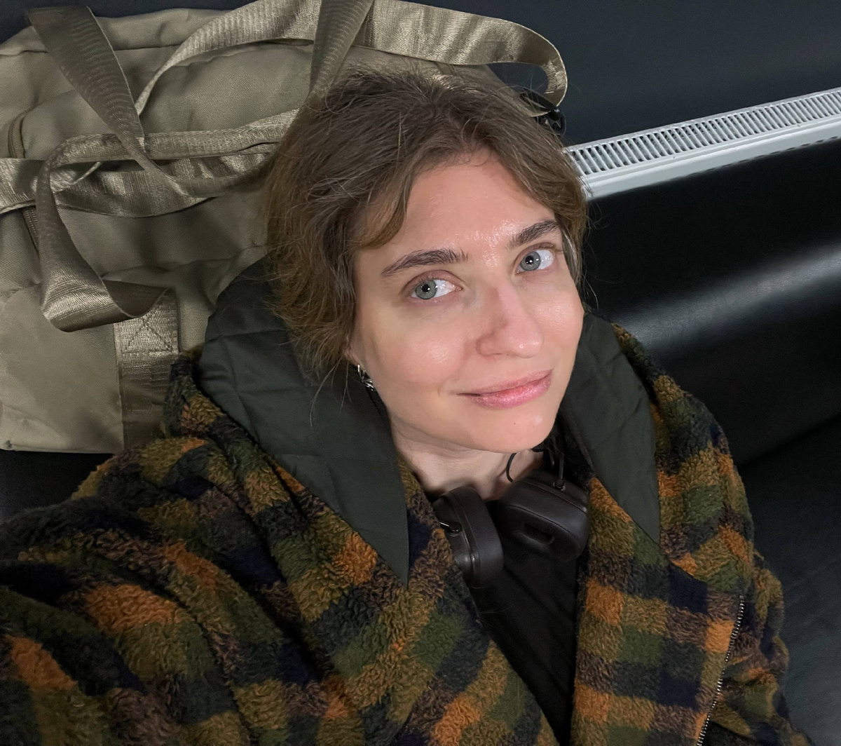 Уставшая после тренировки и БЕЗ мигрени))