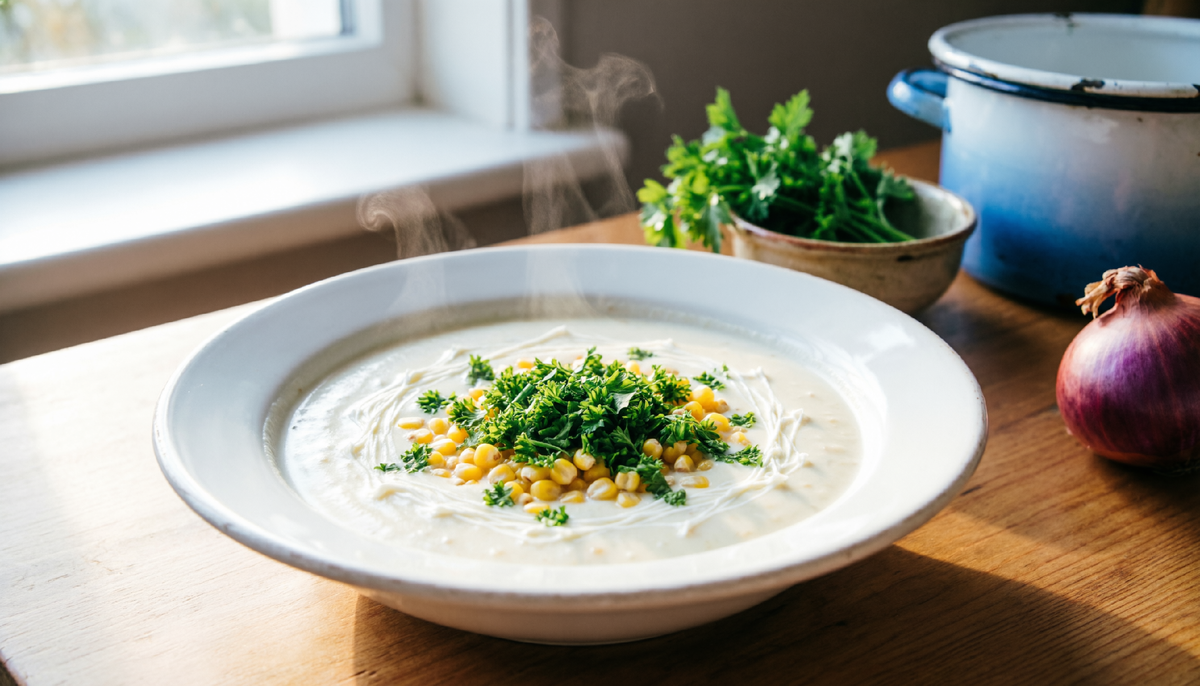 🍲 Армянский суп “Спас” по-уфимски: йогурт, пшено и укроп за 142 ₽.  